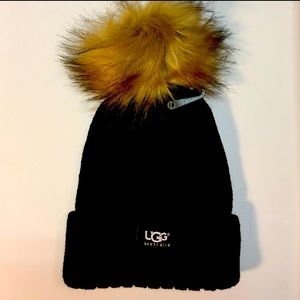 UGG black winter hat